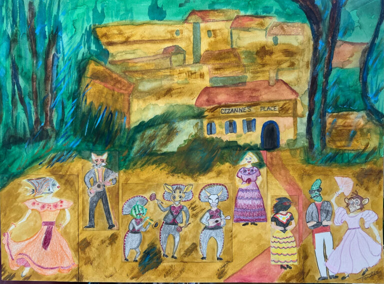 Partying at Cezanne’s Place