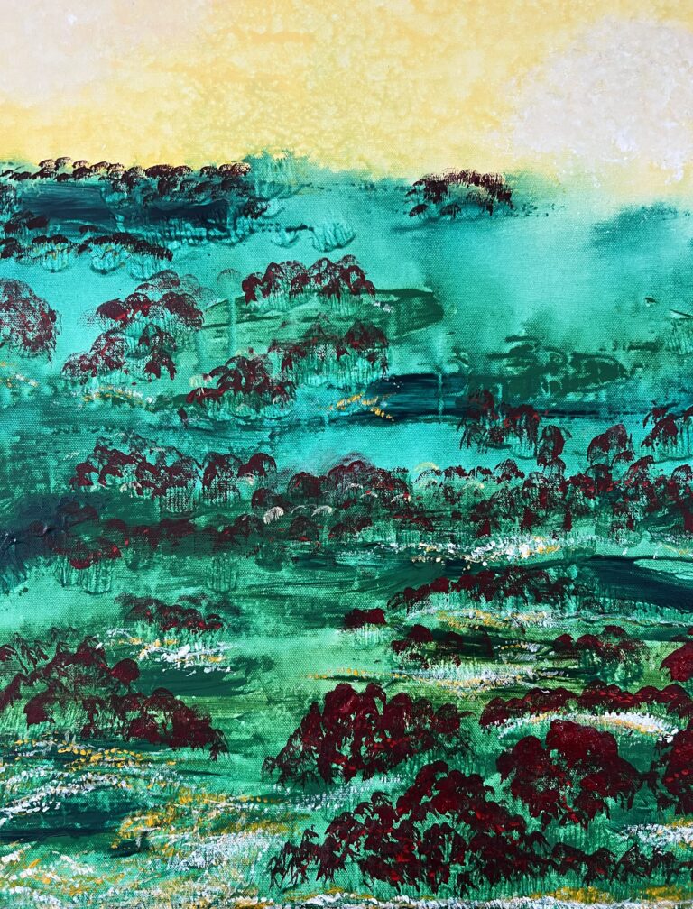 Landscape and Flowers for Mona