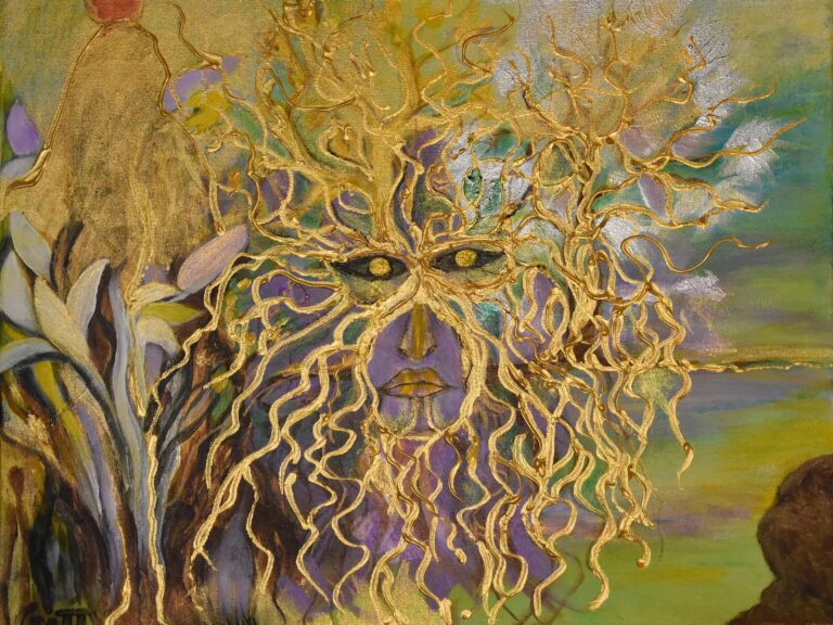 Myth of Osiris: God of Death & Rebirth in Egyptian Mythology | Visionary Art by Fusionartists